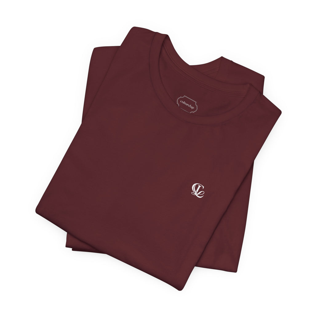 T-shirt basique - Rouge bordeaux