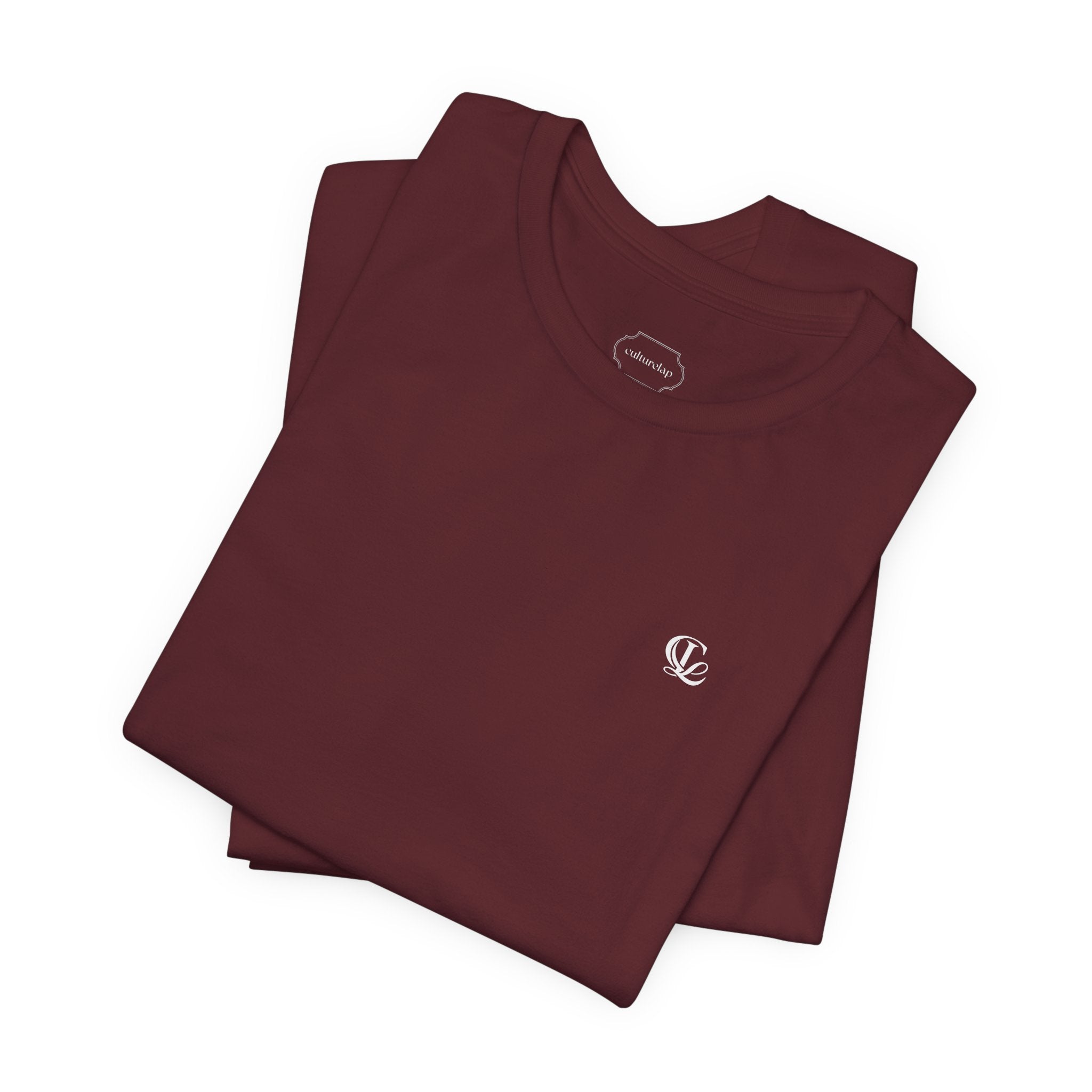 T-shirt basique - Rouge bordeaux