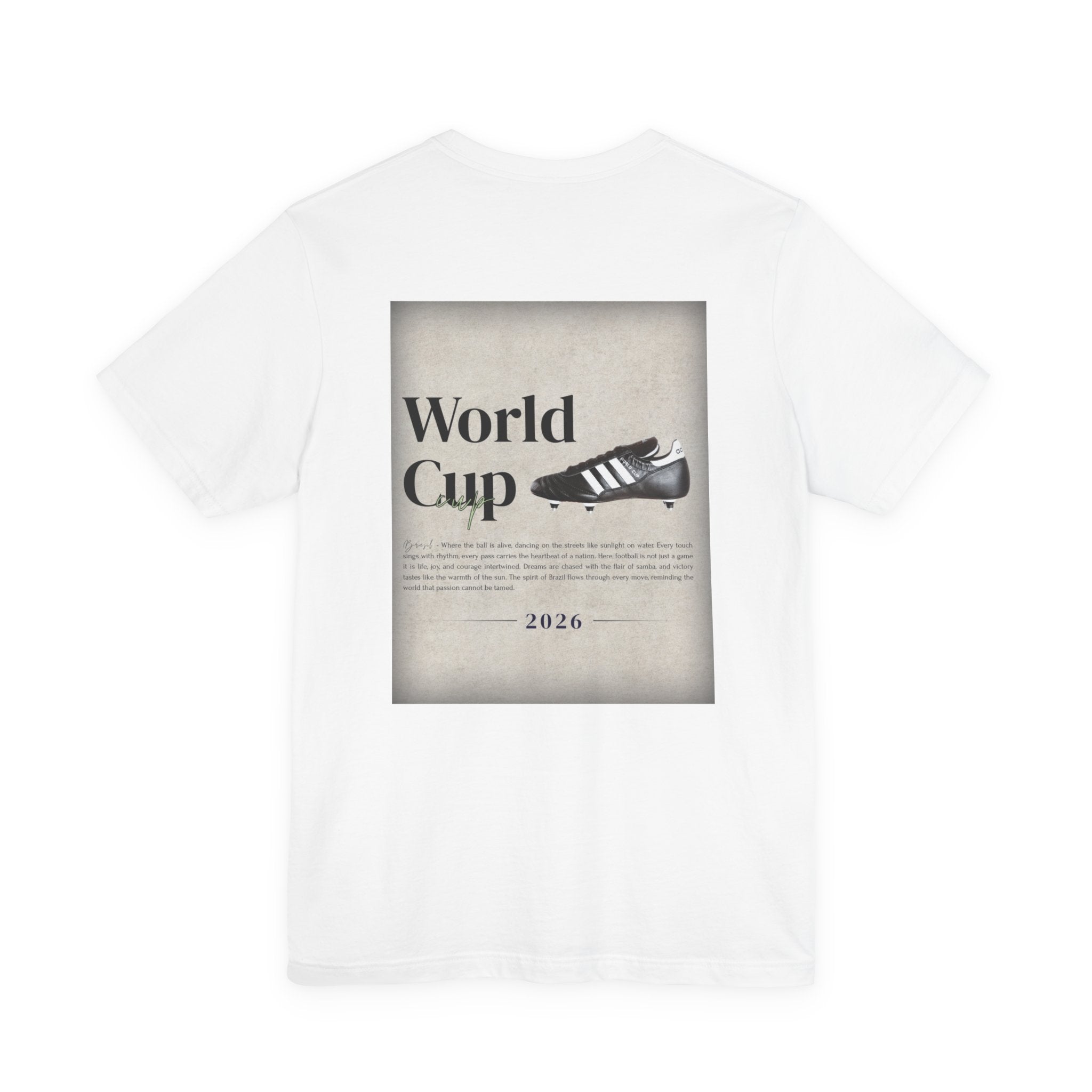 World Cup 2026 Soccer Tee — Brasil