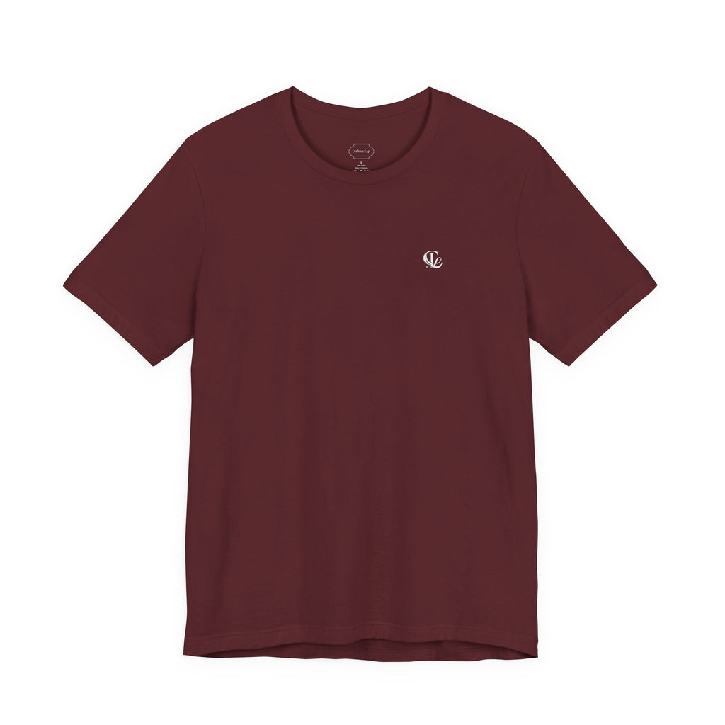 T-shirt basique - Rouge bordeaux