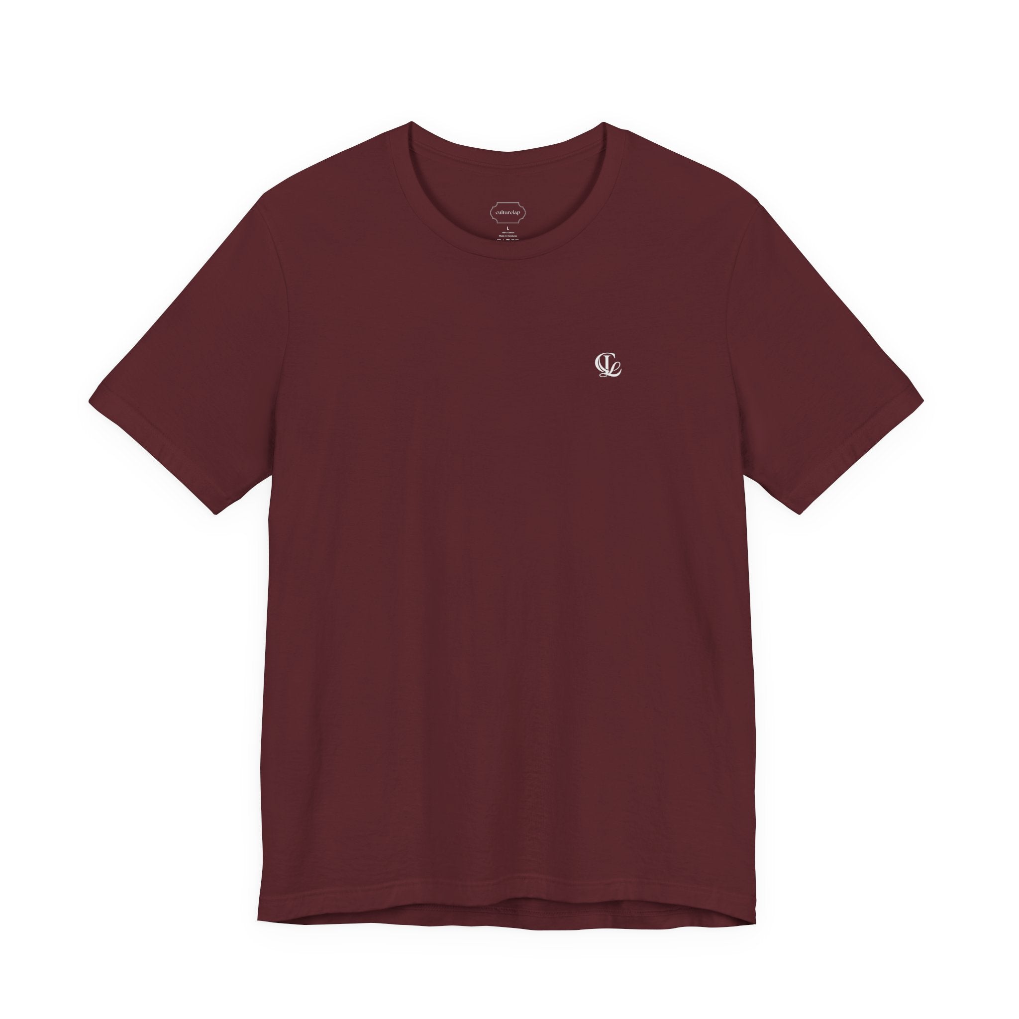 T-shirt basique - Rouge bordeaux