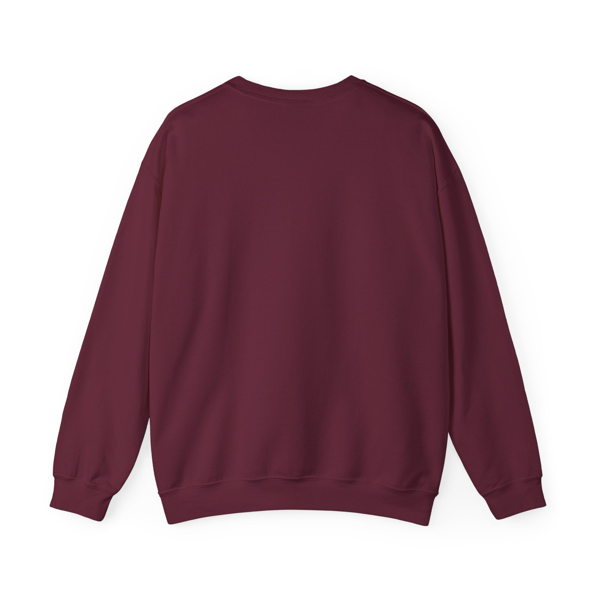 Sweat-shirt basique - Rouge bordeaux