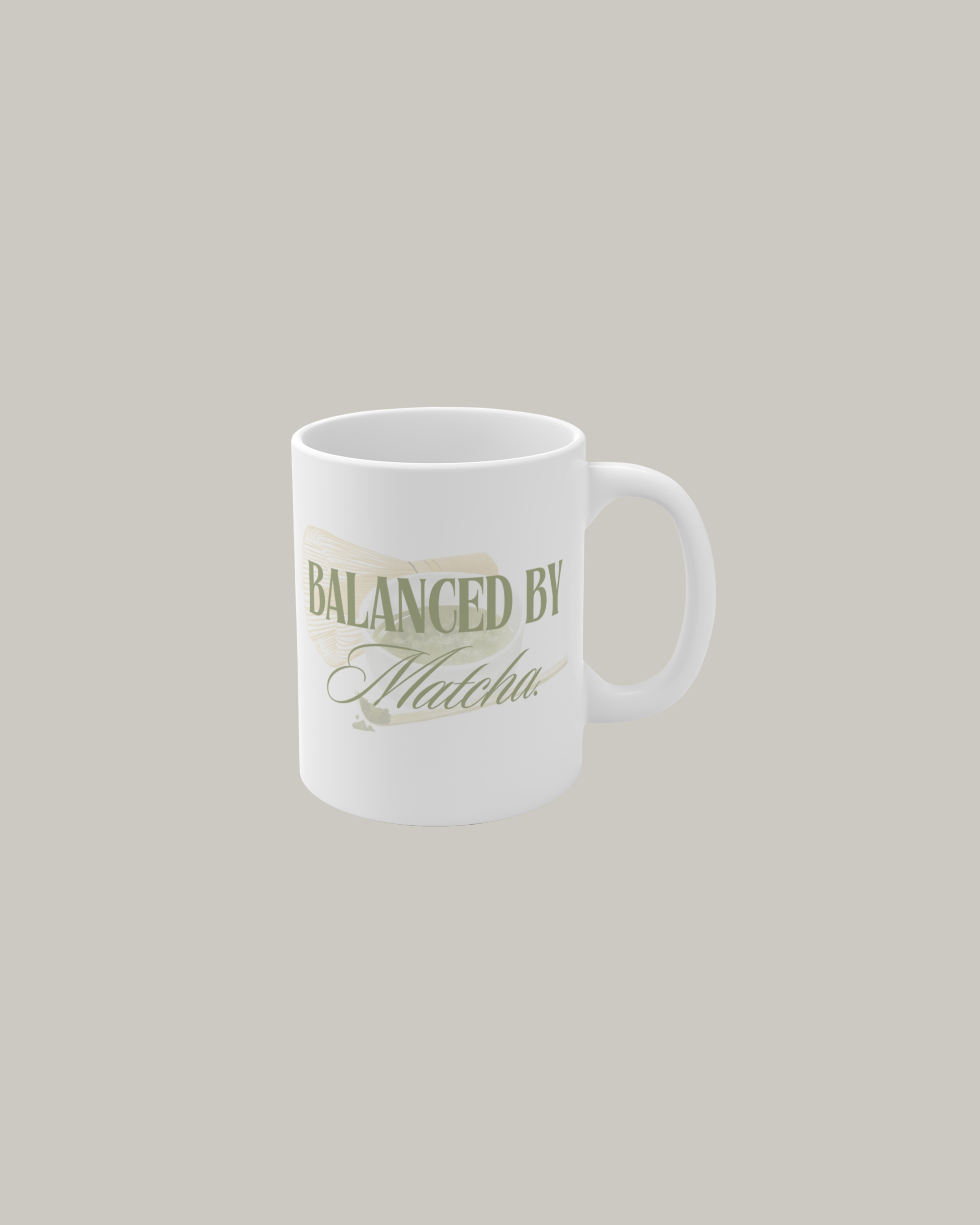 Balanced Matcha Tasse