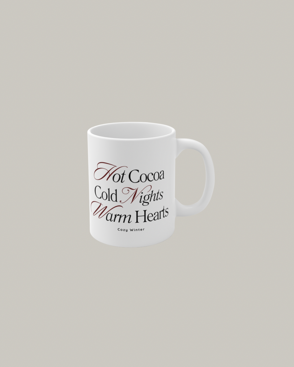 Cozy Winter Tasse