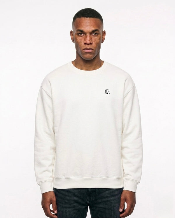 Basic Sweatshirt- White