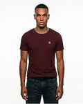 T-shirt basique - Rouge bordeaux