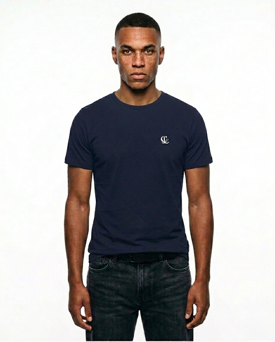 T-shirt basique - Bleu marine